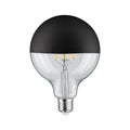 Paulmann LED Globe 125 5W E27 230V Kopfspiegel Schwarz matt 2700K dimmbar