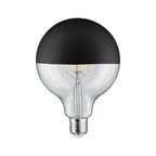 Paulmann LED Globe 125 5W E27 230V Kopfspiegel Schwarz matt 2700K dimmbar