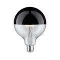 Paulmann LED Globe 125 5W E27 230V Kopfspiegel Schwarzchrom 2700K dimmbar