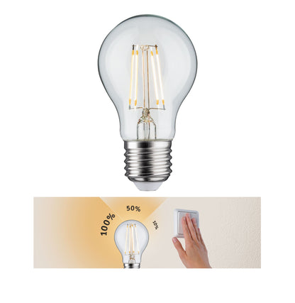Paulmann LED AGL 4,5W E27 230V 3step dimmbar klar