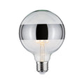 Paulmann LED Globe 125 5W E27 230V Ringspiegel Silber 2700K dimmbar
