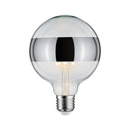 Paulmann LED Globe 125 5W E27 230V Ringspiegel Silber 2700K dimmbar