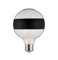 Paulmann LED Globe 125 5W E27 230V Ringspiegel mattschwarz 2700K dimmbar