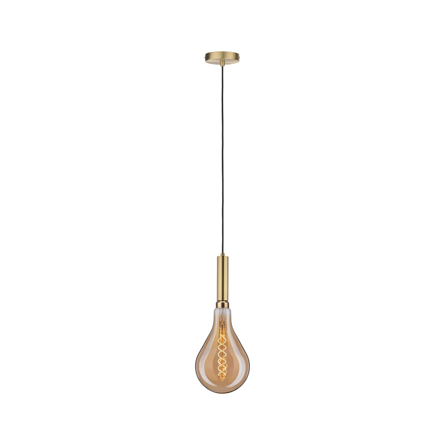 Paulmann LED BigDrop fil 390lm E27 2000K dim gold 7W doppel spiral