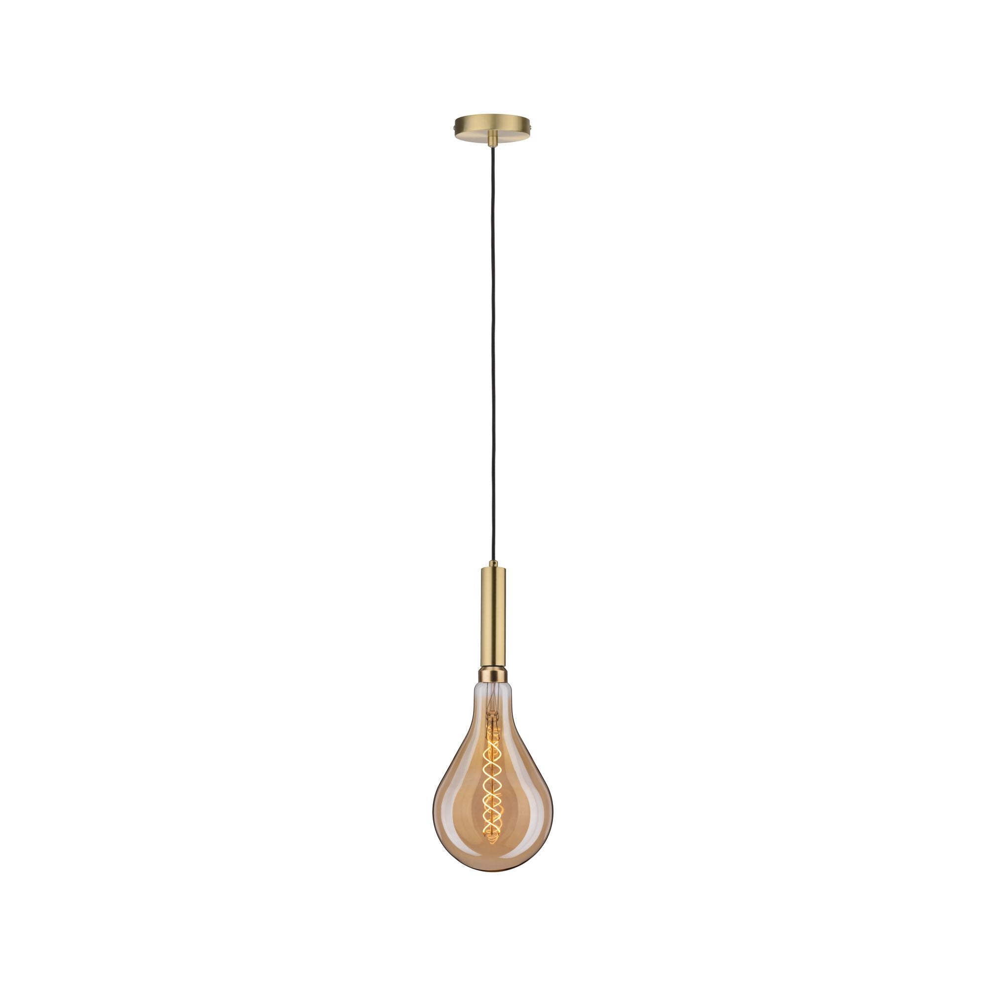 Paulmann LED BigDrop fil 390lm E27 2000K dim gold 7W doppel spiral