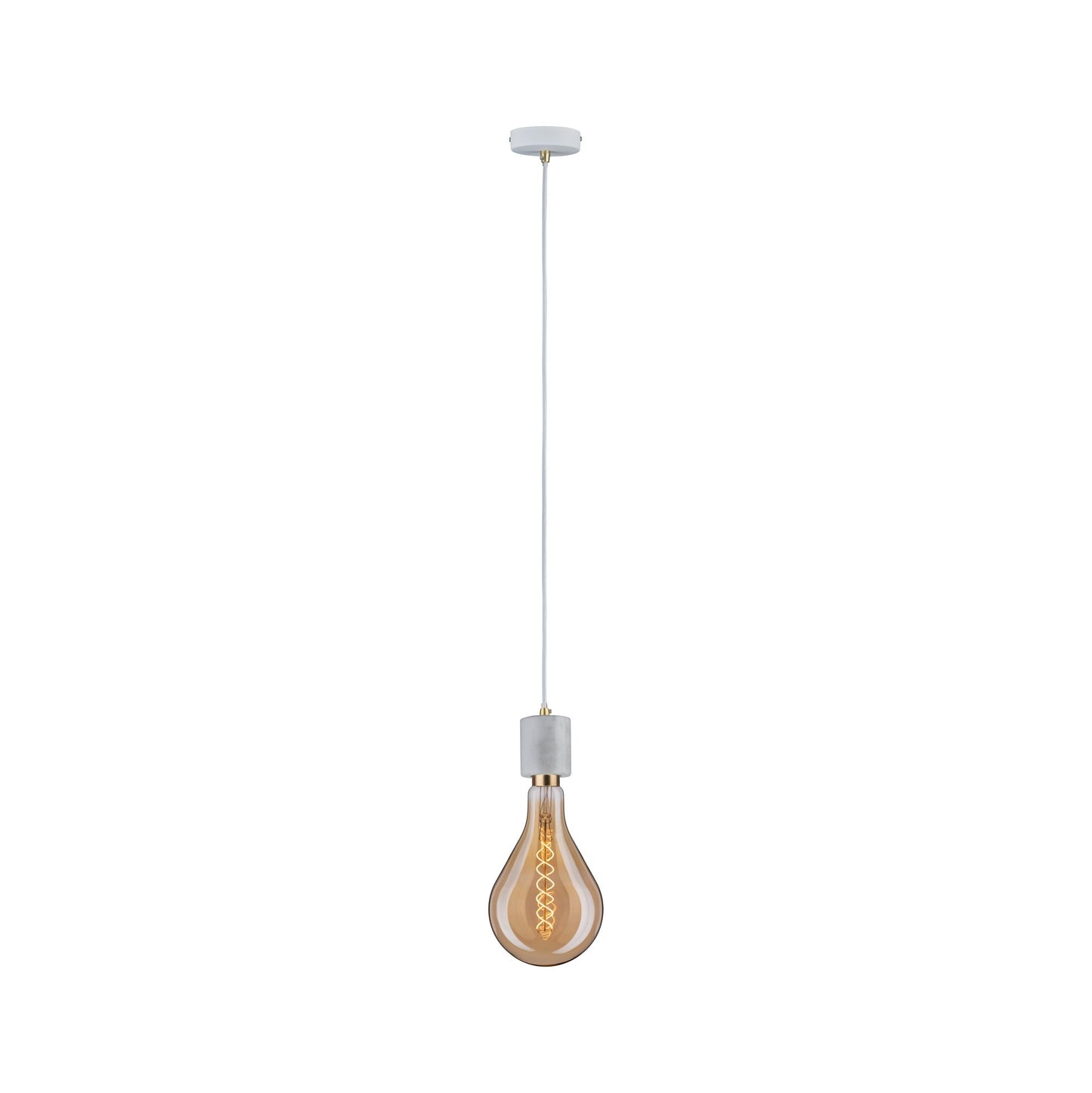 Paulmann LED BigDrop fil 390lm E27 2000K dim gold 7W doppel spiral