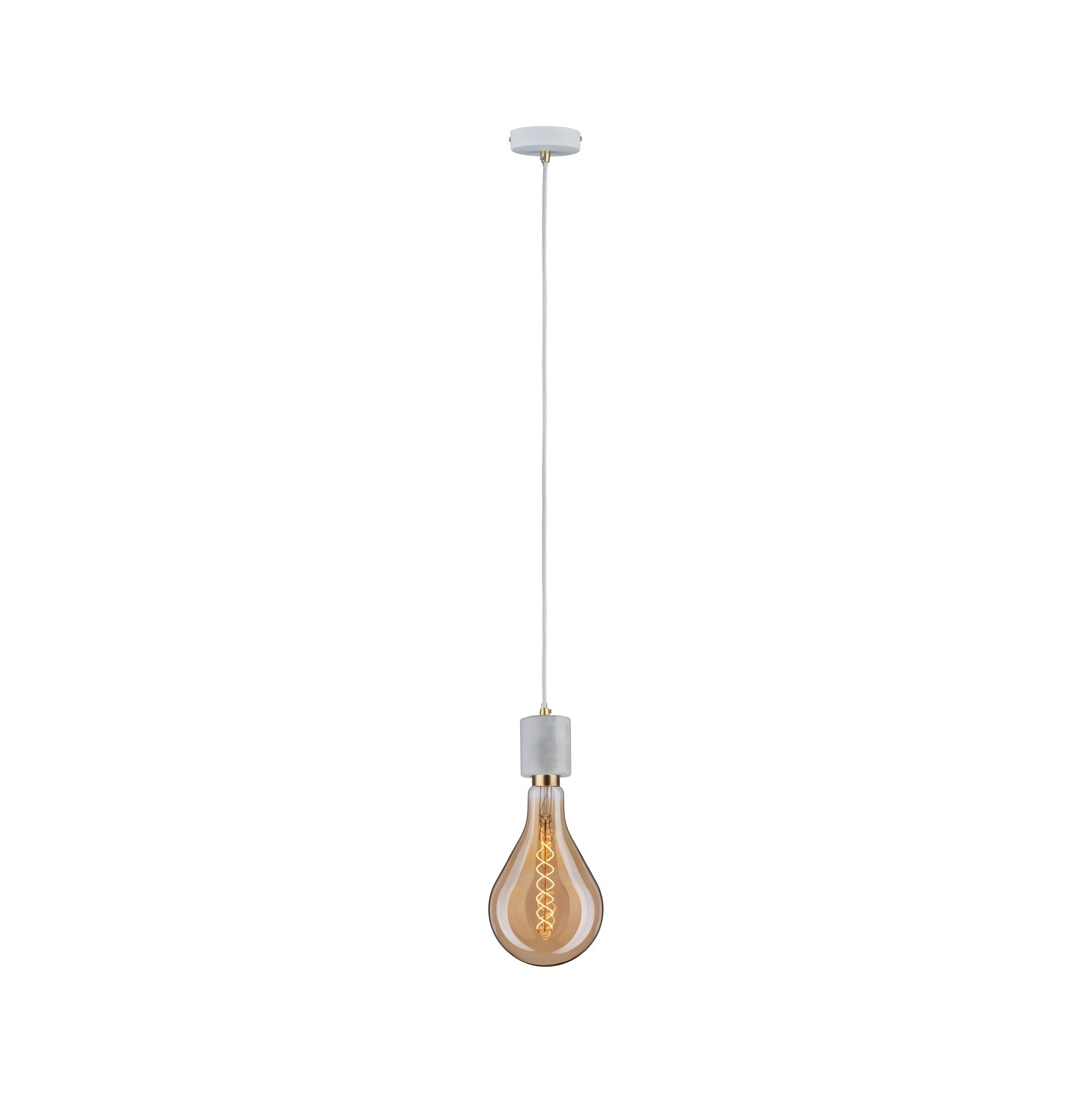 Paulmann LED BigDrop fil 390lm E27 2000K dim gold 7W doppel spiral