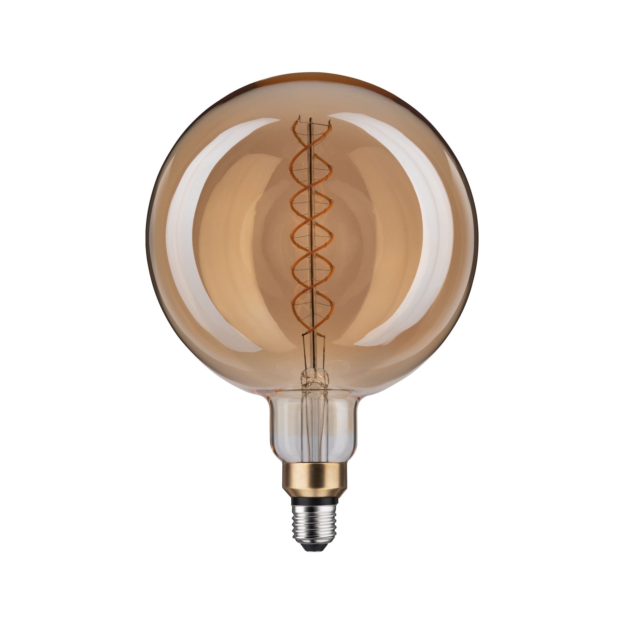 Paulmann LED BigGlobe fil 390lm E27 2000K dim gold 7W doppel spiral