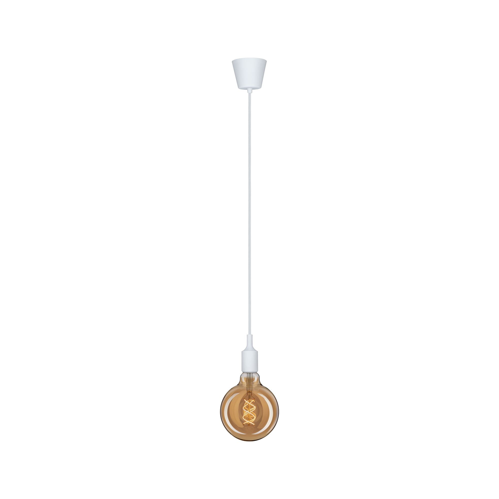 Paulmann LED BigGlobe fil 390lm E27 2000K dim gold 7W doppel spiral