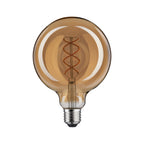 Paulmann LED Globe125 fil 250lm E27 2000K dim gold 4W spiral