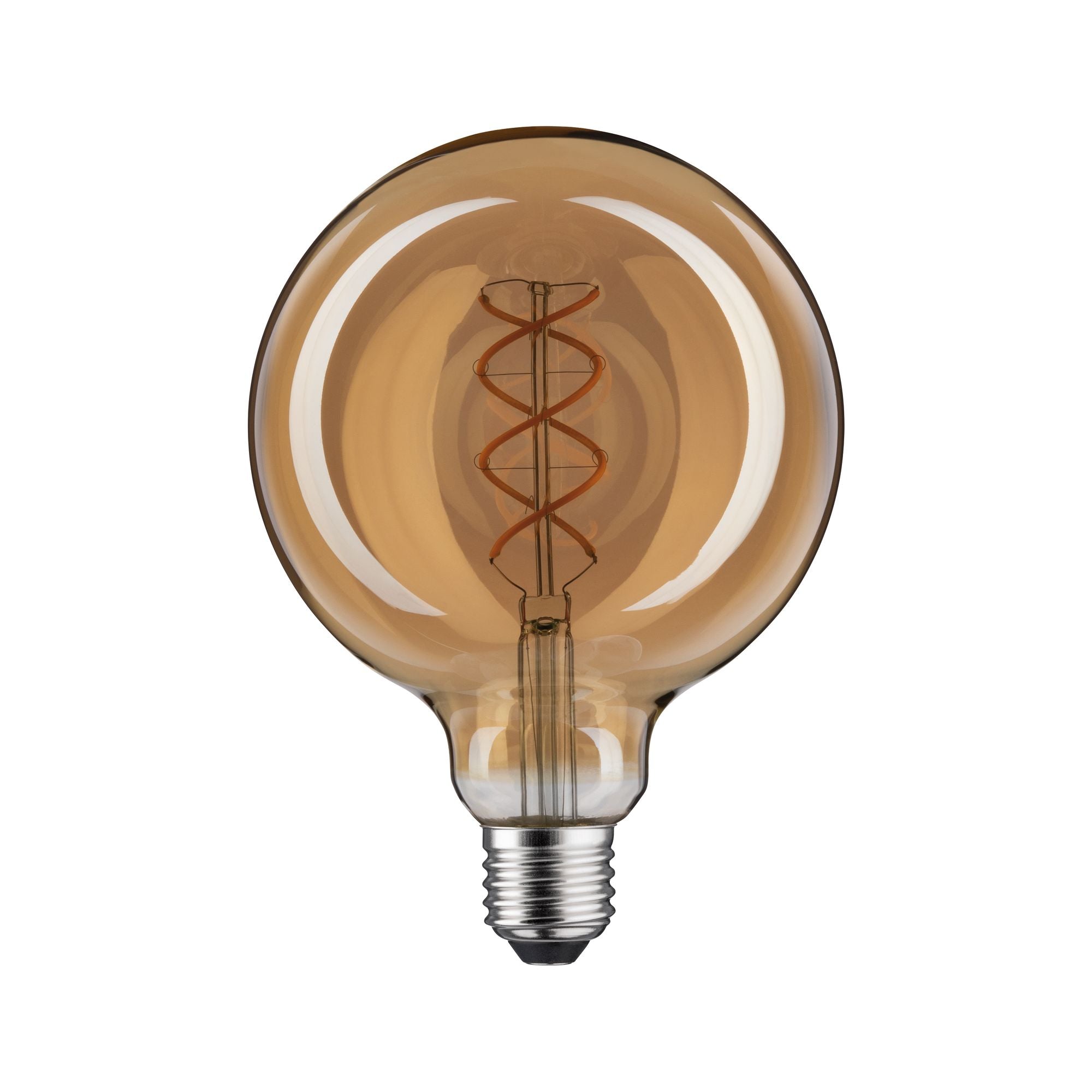 Paulmann LED Globe125 fil 250lm E27 2000K dim gold 4W spiral