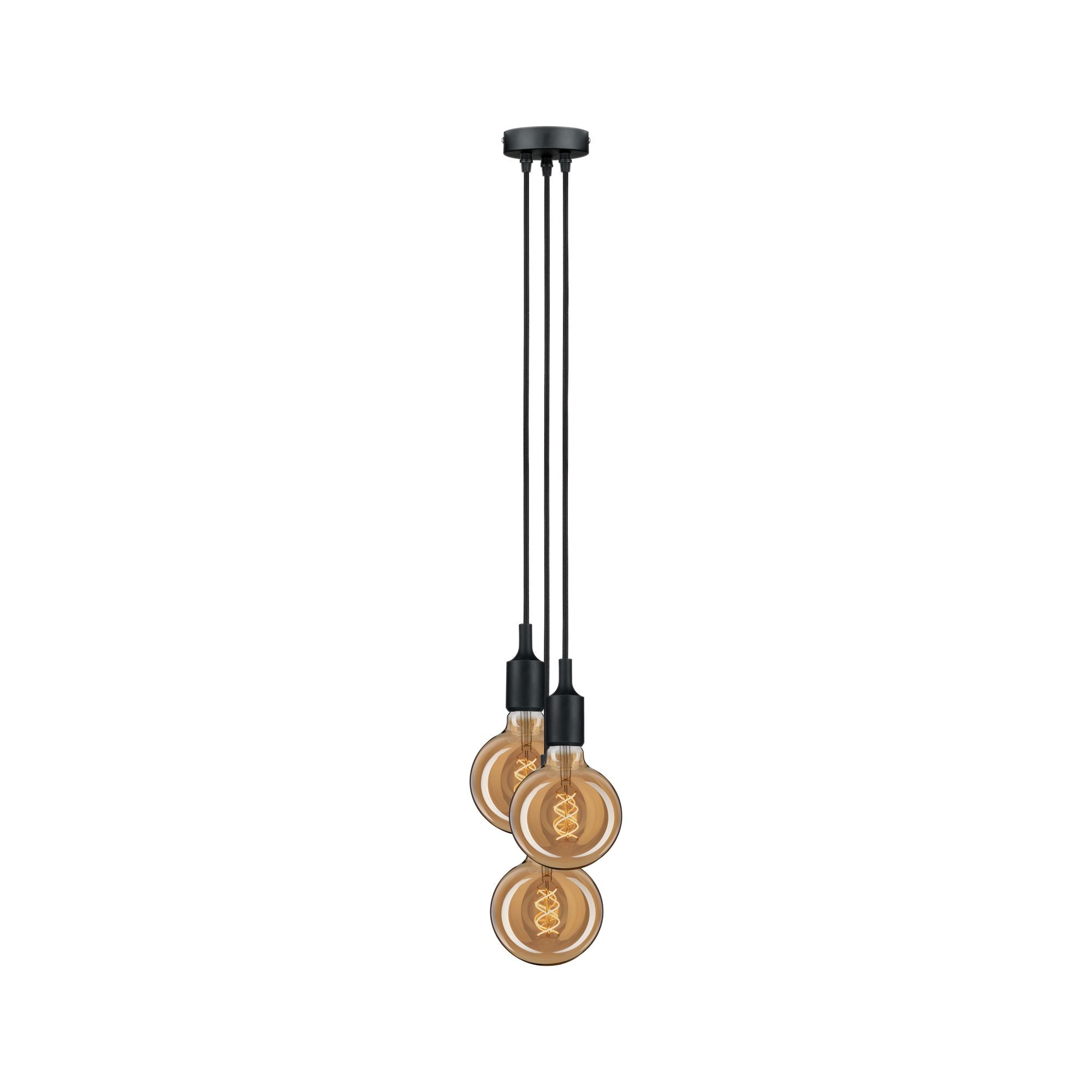 Paulmann LED Globe125 fil 250lm E27 2000K dim gold 4W spiral