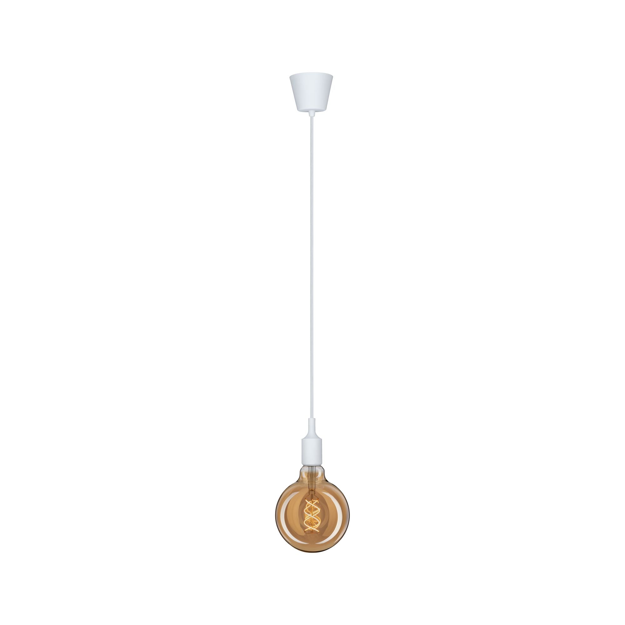 Paulmann LED Globe125 fil 250lm E27 2000K dim gold 4W spiral