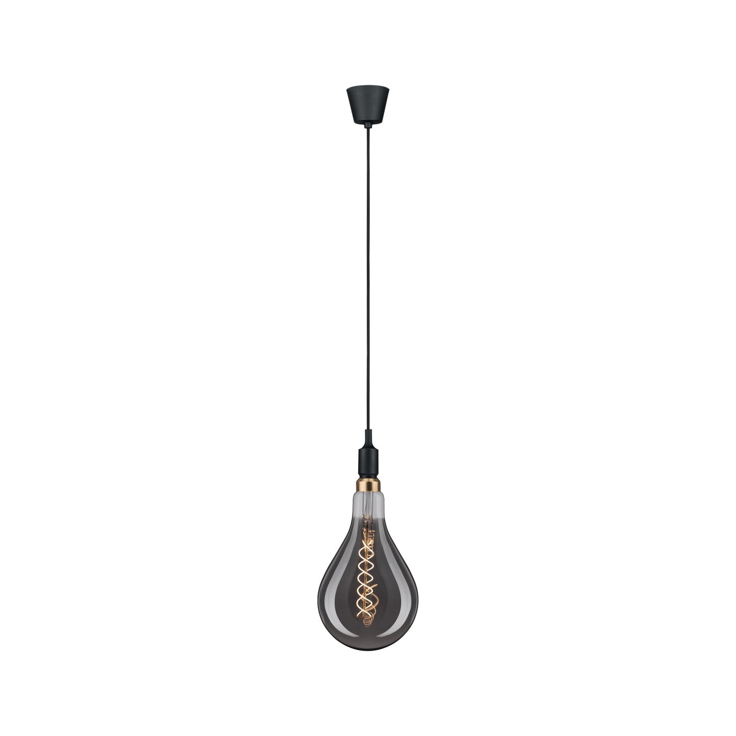 Paulmann LED BigDrop fil 300lm E27 2700K dim smk 7W doppel spiral