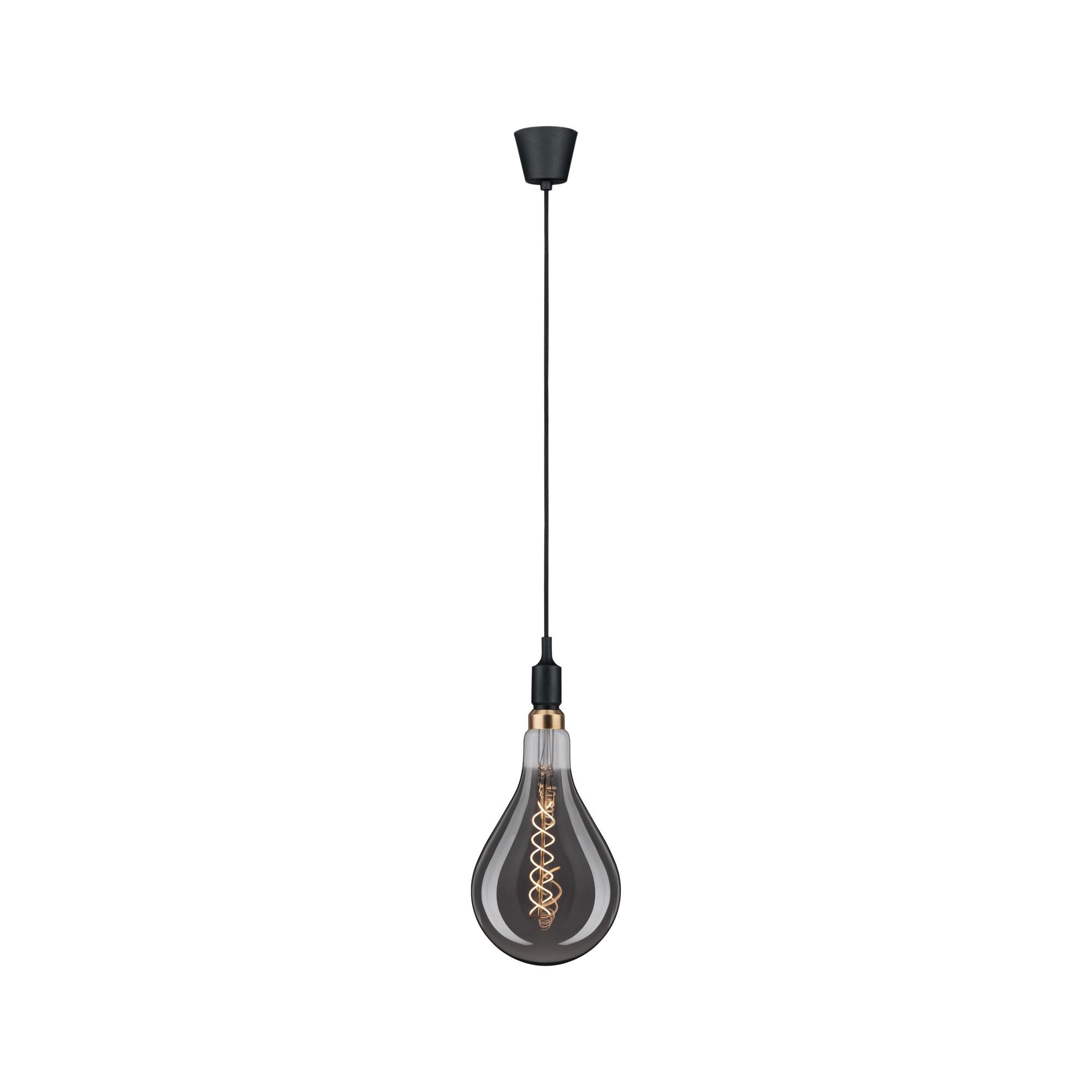 Paulmann LED BigDrop fil 300lm E27 2700K dim smk 7W doppel spiral