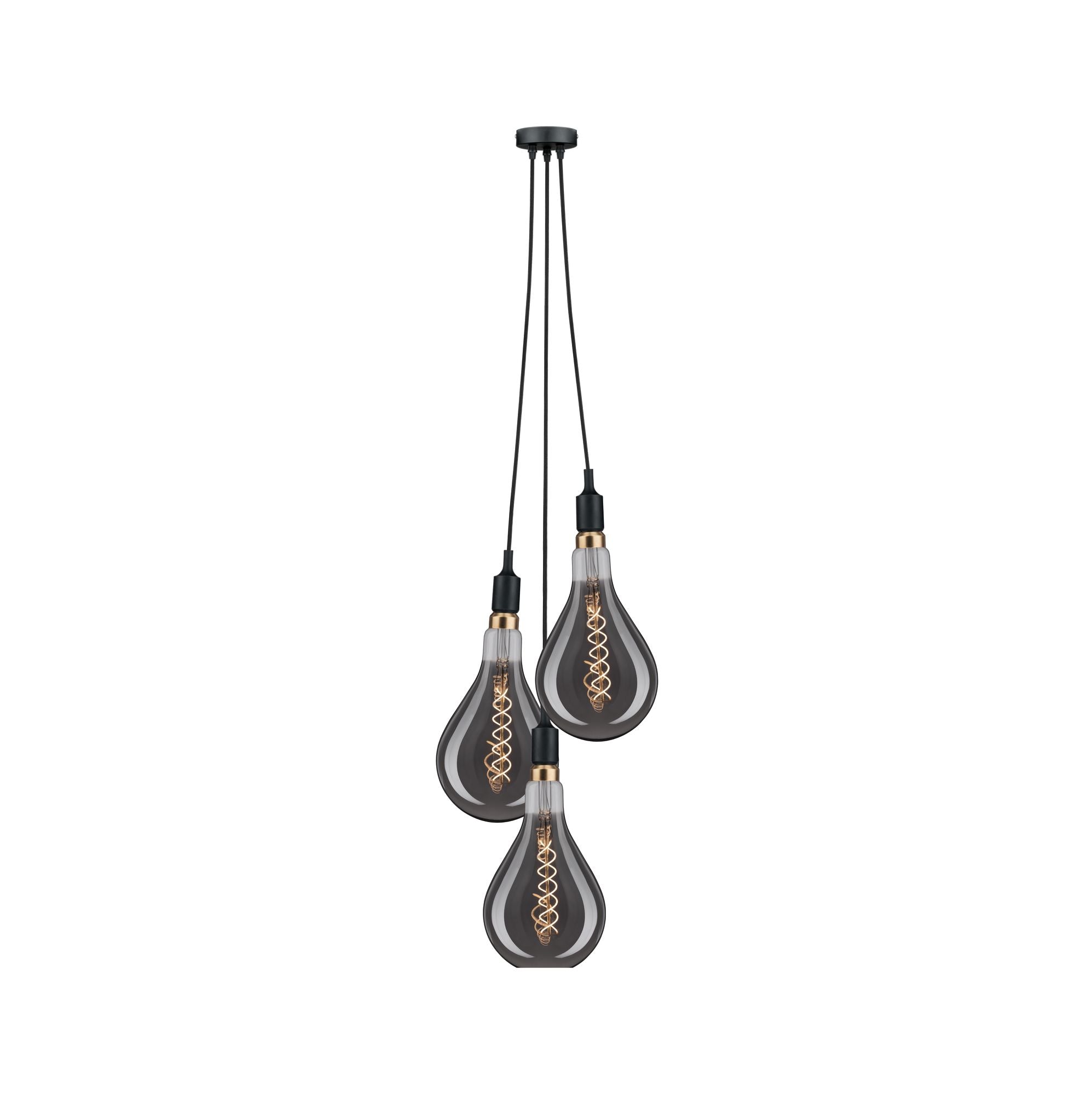 Paulmann LED BigDrop fil 300lm E27 2700K dim smk 7W doppel spiral