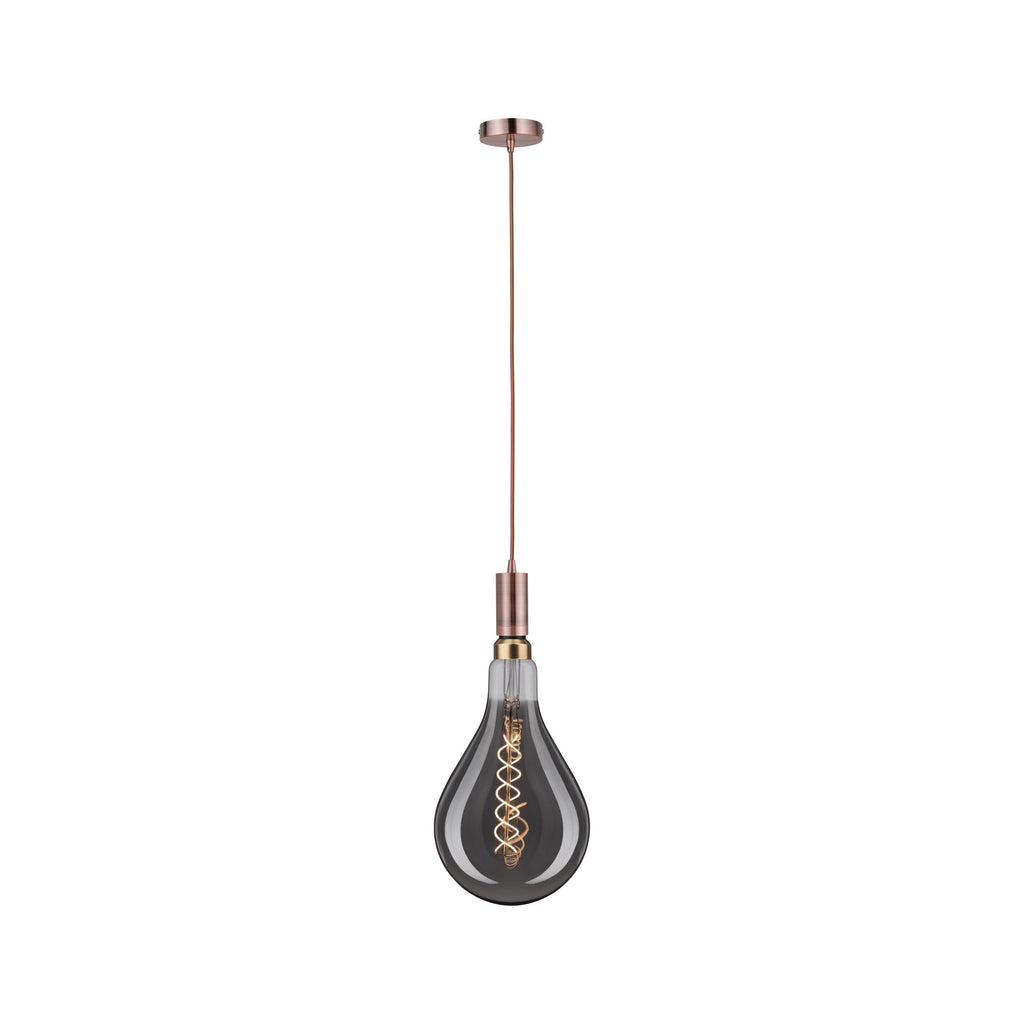 Paulmann LED BigDrop fil 300lm E27 2700K dim smk 7W doppel spiral