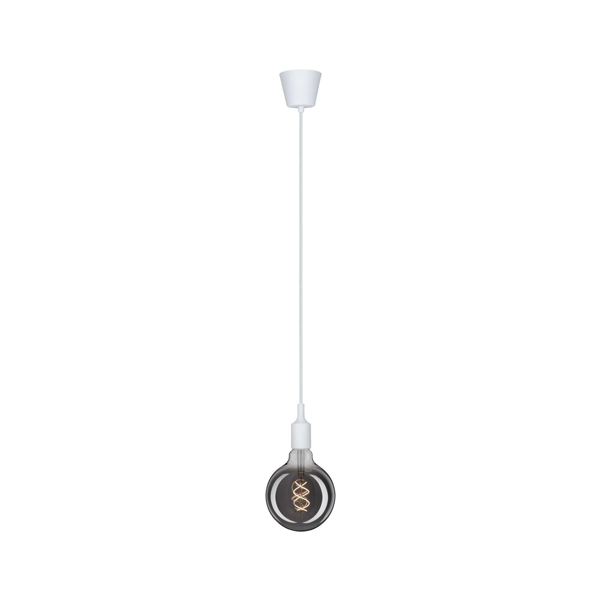 Paulmann LED Globe125 fil 130lm E27 2700K dim smk 4W spiral