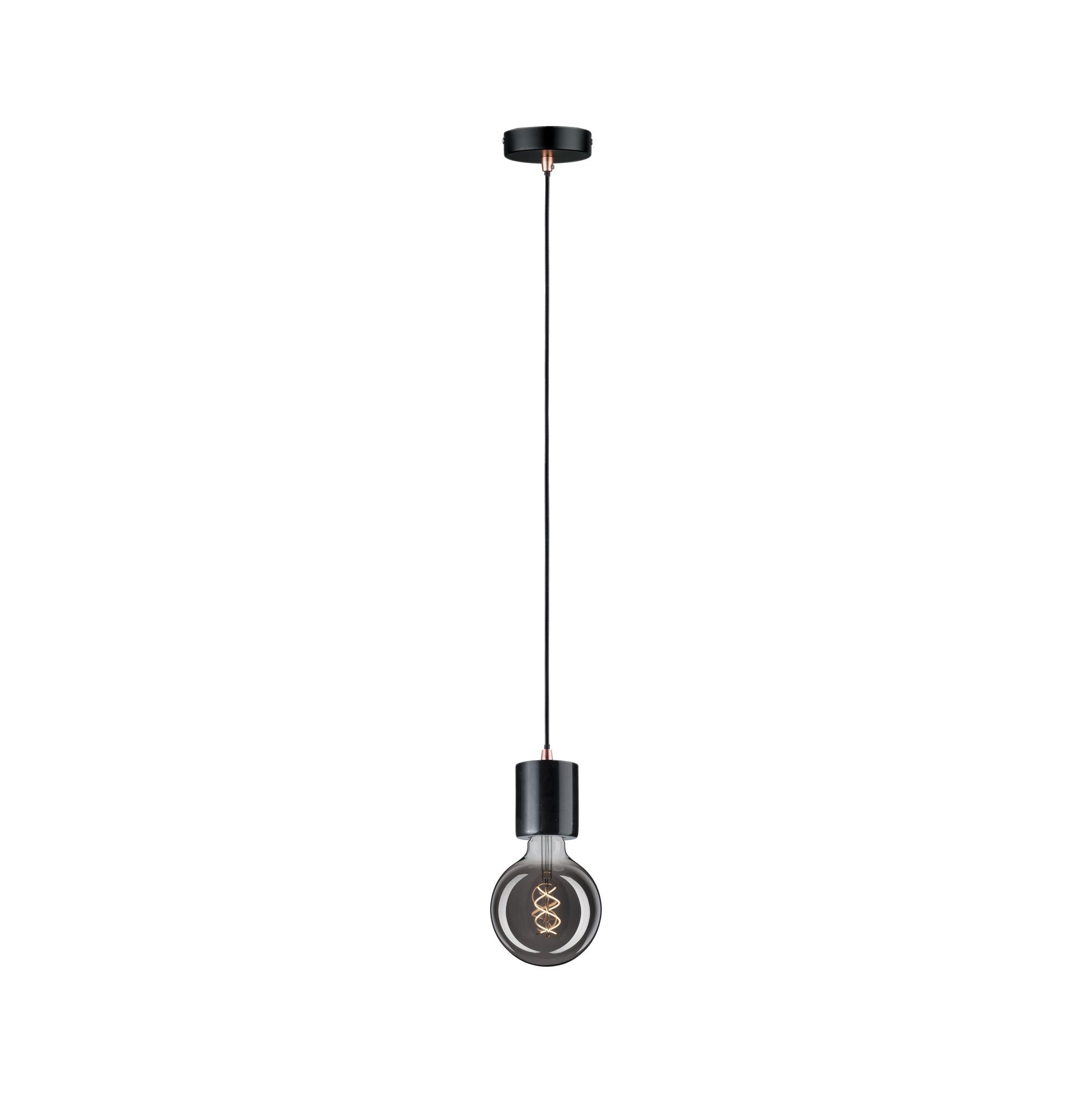 Paulmann LED Globe125 fil 130lm E27 2700K dim smk 4W spiral