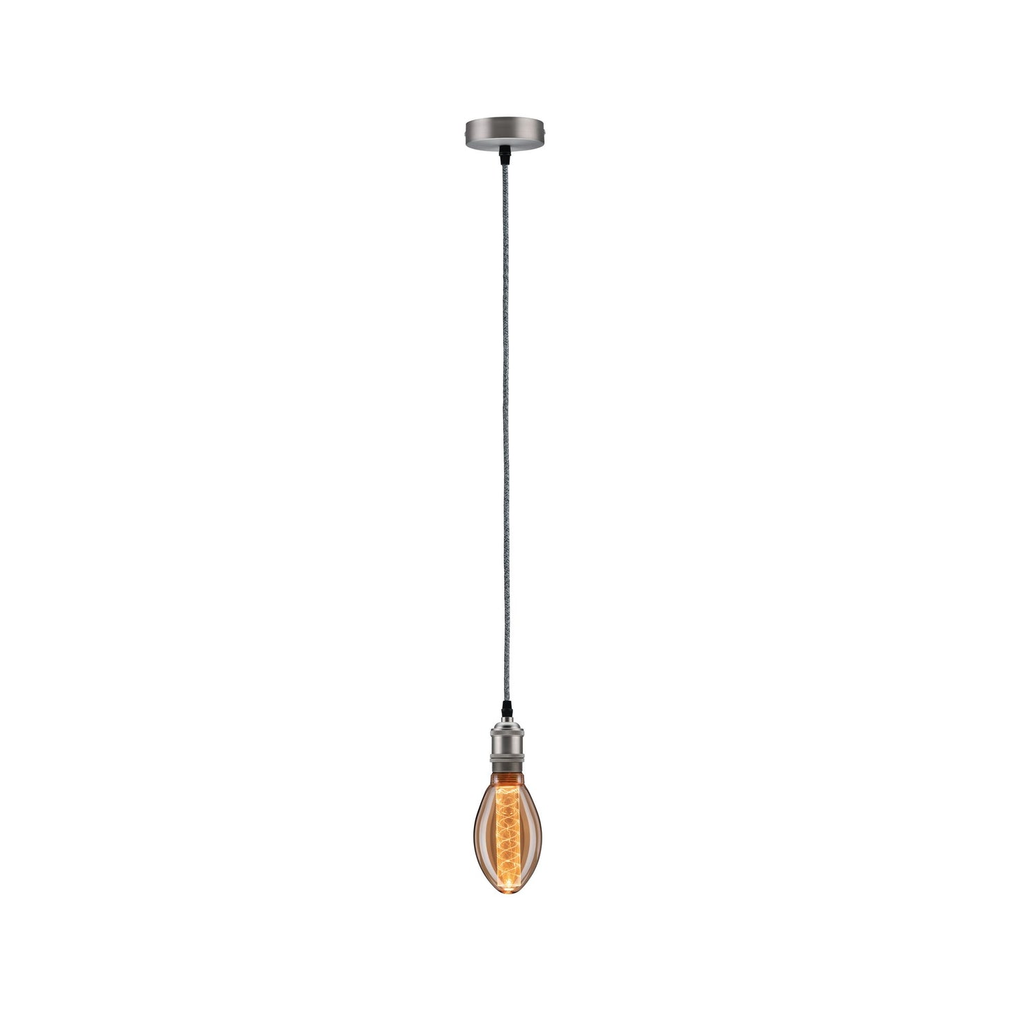 Paulmann LED Vintage-Birne B75 Inner Glow 4W E27 Gold mit Innenkolben Spiralmuster