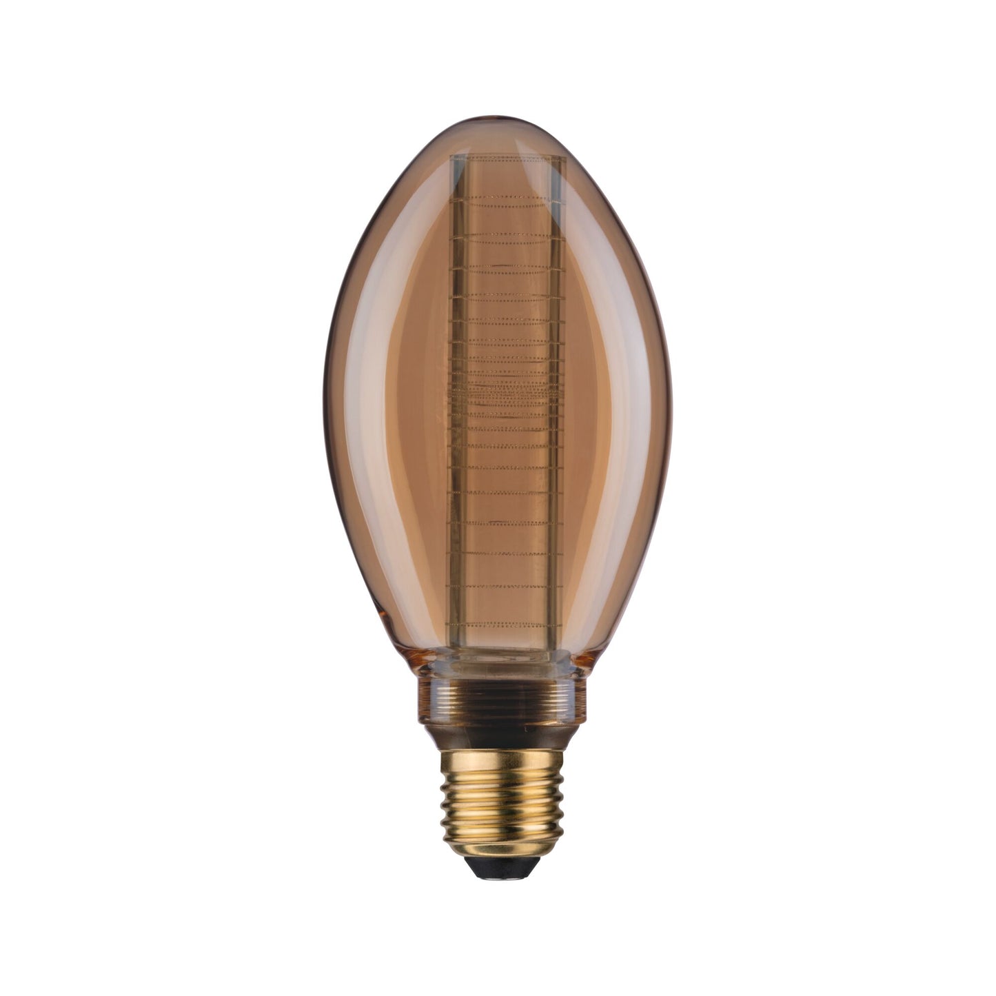 Paulmann LED Vintage-Birne B75 Inner Glow 4W E27 Gold mit Innenkolben Ringmuster