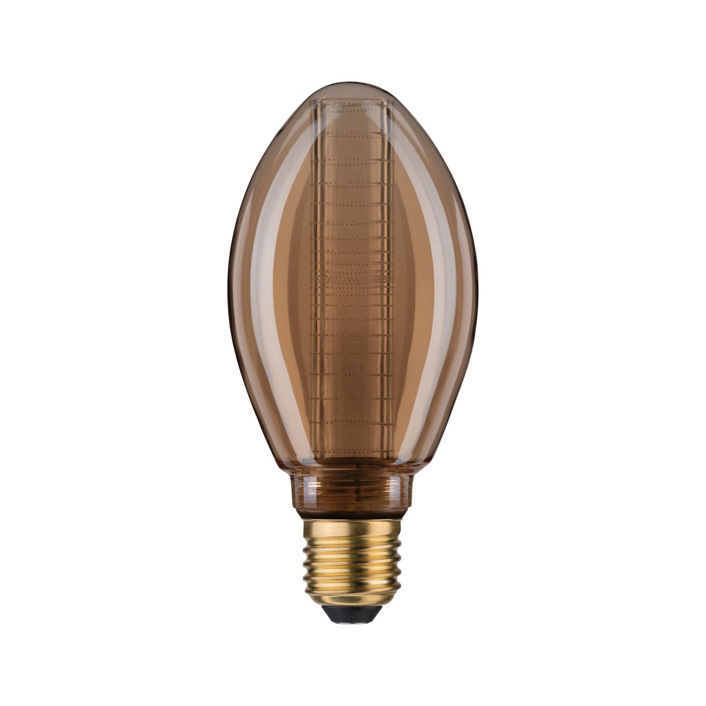 Paulmann LED Vintage-Birne B75 Inner Glow 4W E27 Gold mit Innenkolben Ringmuster