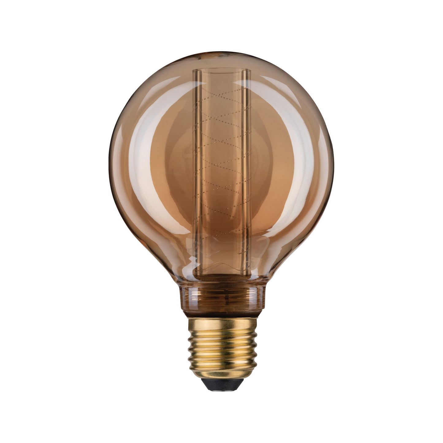 Paulmann LED Vintage-Globe G95 Inner Glow 4W E27 Gold mit Innenkolben Spiralmuster