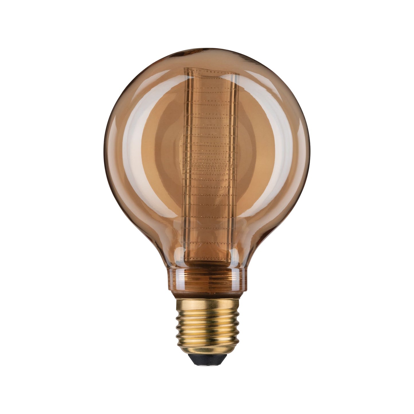 Paulmann LED Vintage-Globe G95 Inner Glow 4W E27 Gold mit Innenkolben Ringmuster