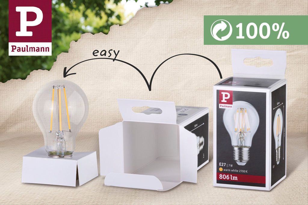 Paulmann LED Kerze 3 Watt E14 Matt Warmweiß