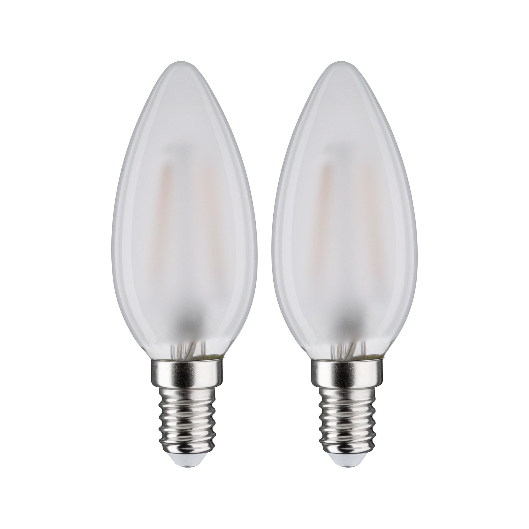 Paulmann LED Kerze 3 Watt E14 Matt Warmweiß 2er-Pack