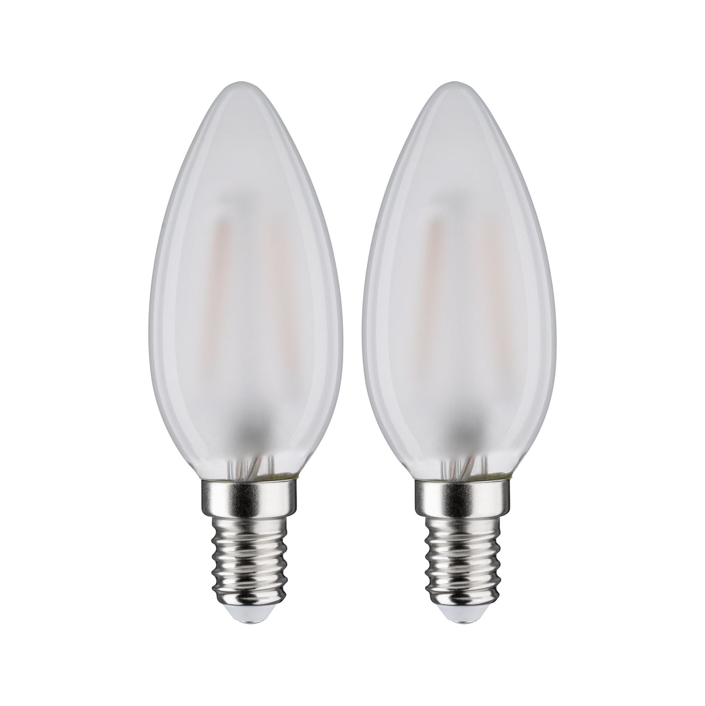Paulmann LED Kerze 3 Watt E14 Matt Warmweiß 2er-Pack