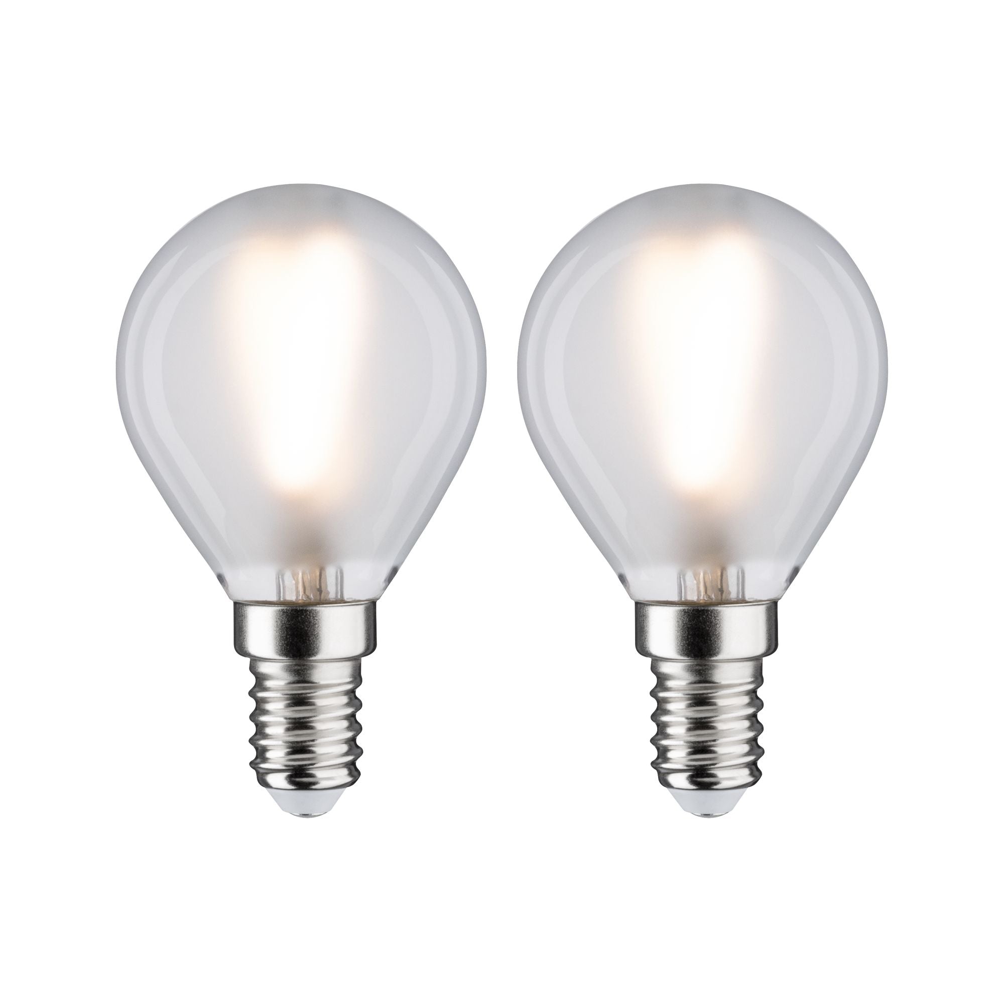 Paulmann LED Tropfen 3 Watt E14 Matt Warmweiß 2er-Pack
