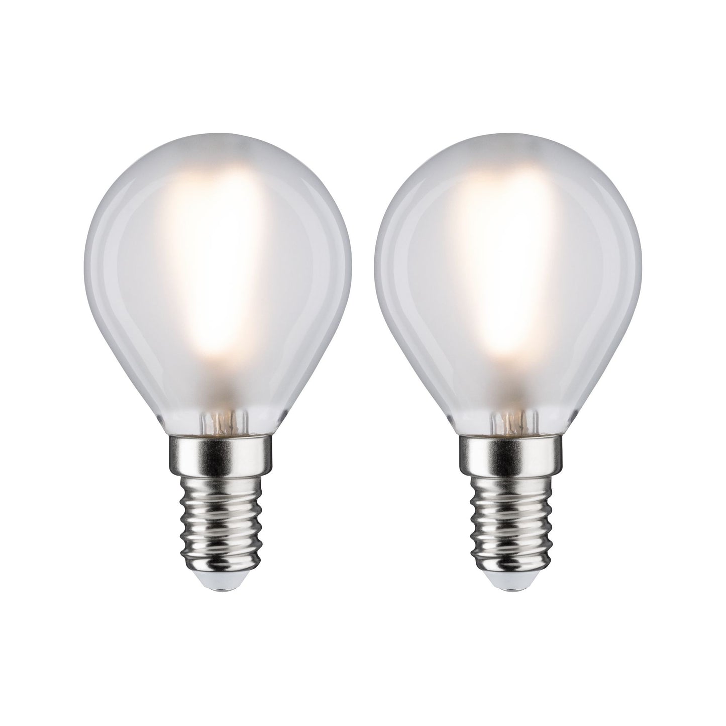 Paulmann LED Tropfen 3 Watt E14 Matt Warmweiß 2er-Pack