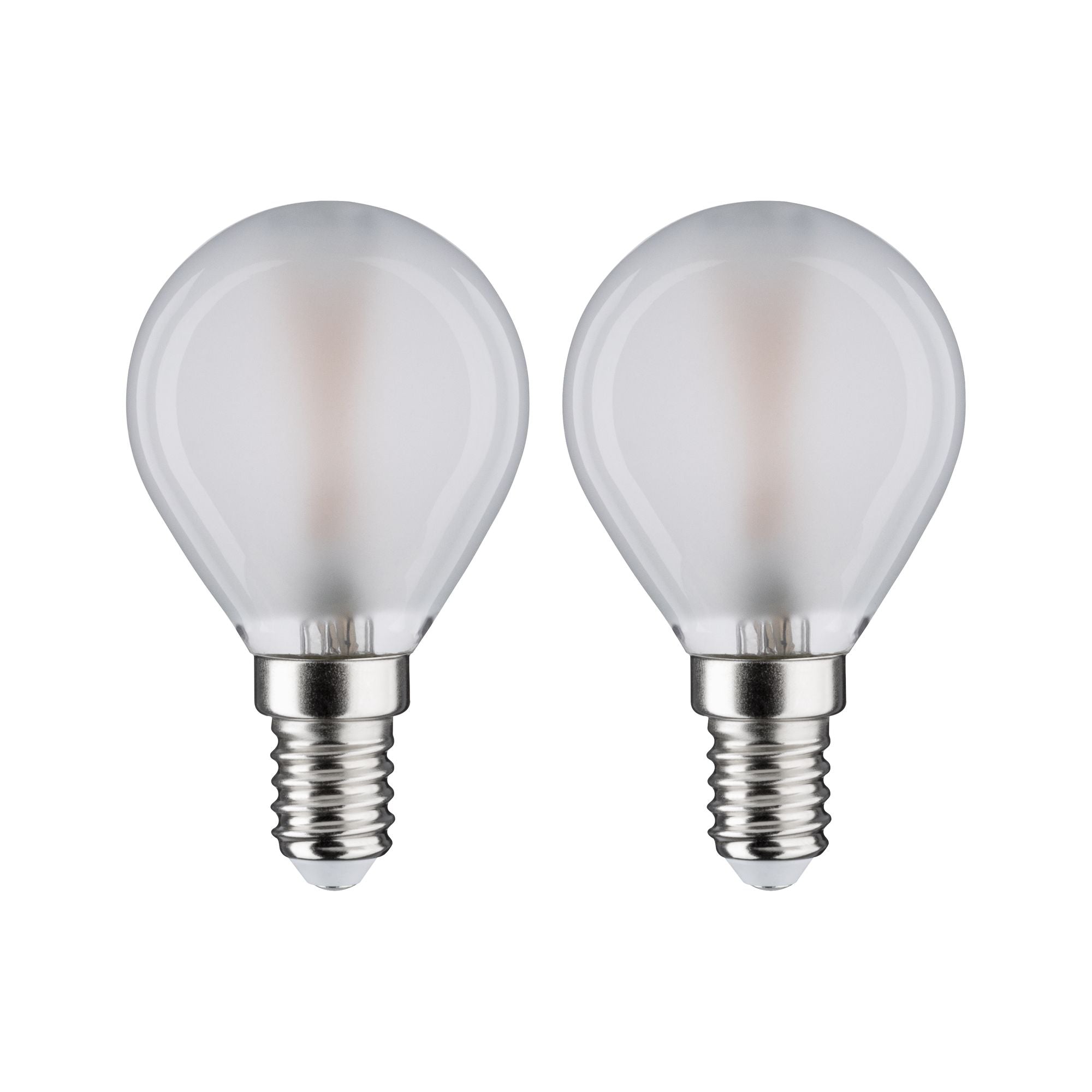 Paulmann LED Tropfen 3 Watt E14 Matt Warmweiß 2er-Pack