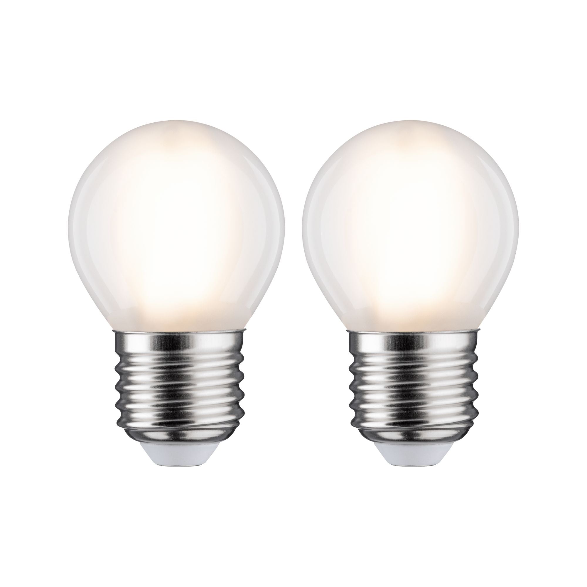 Paulmann LED Tropfen 5 Watt E27 Matt Warmweiß 2er-Pack
