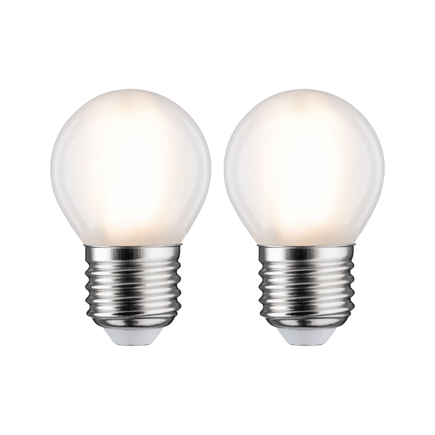 Paulmann LED Tropfen 5 Watt E27 Matt Warmweiß 2er-Pack