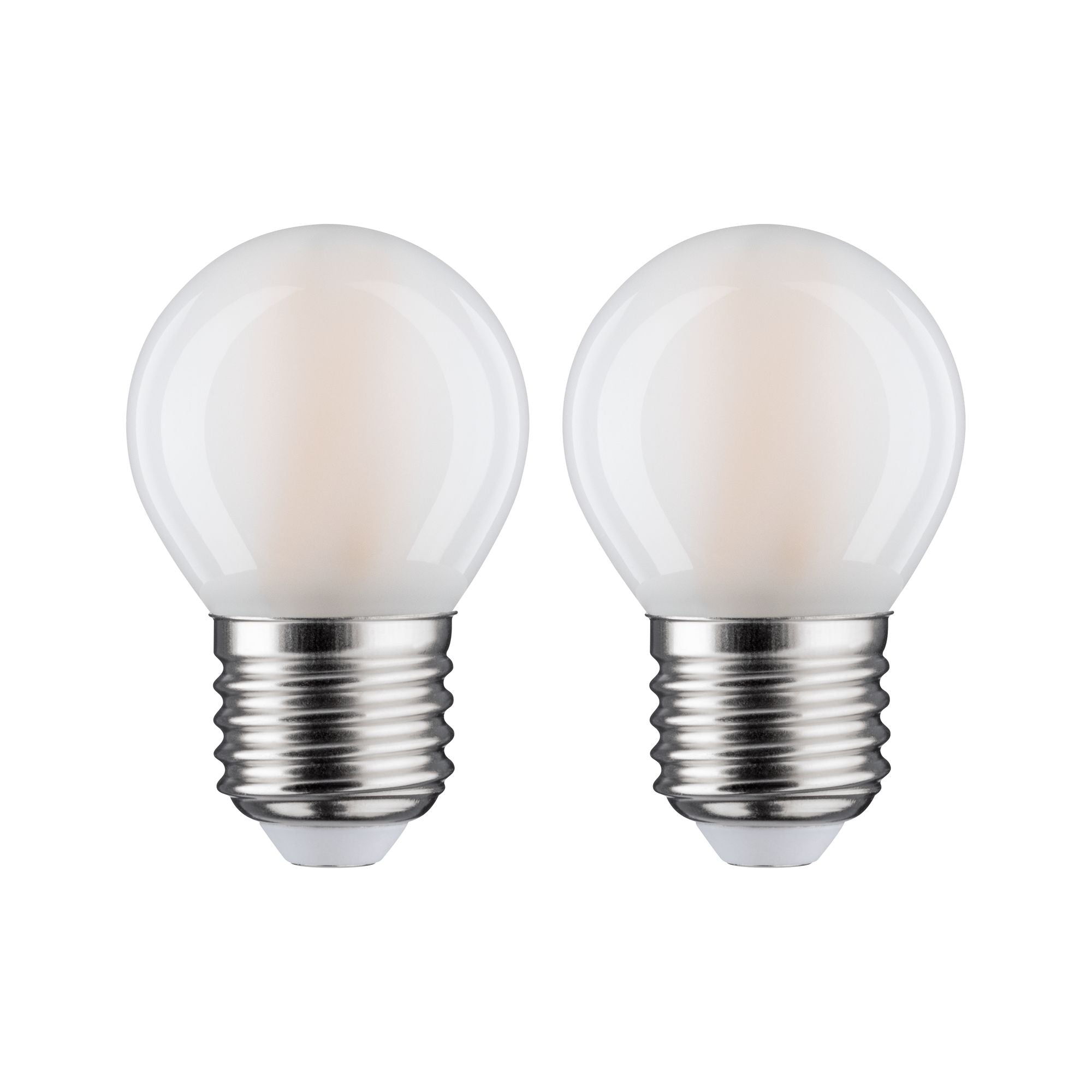 Paulmann LED Tropfen 5 Watt E27 Matt Warmweiß 2er-Pack