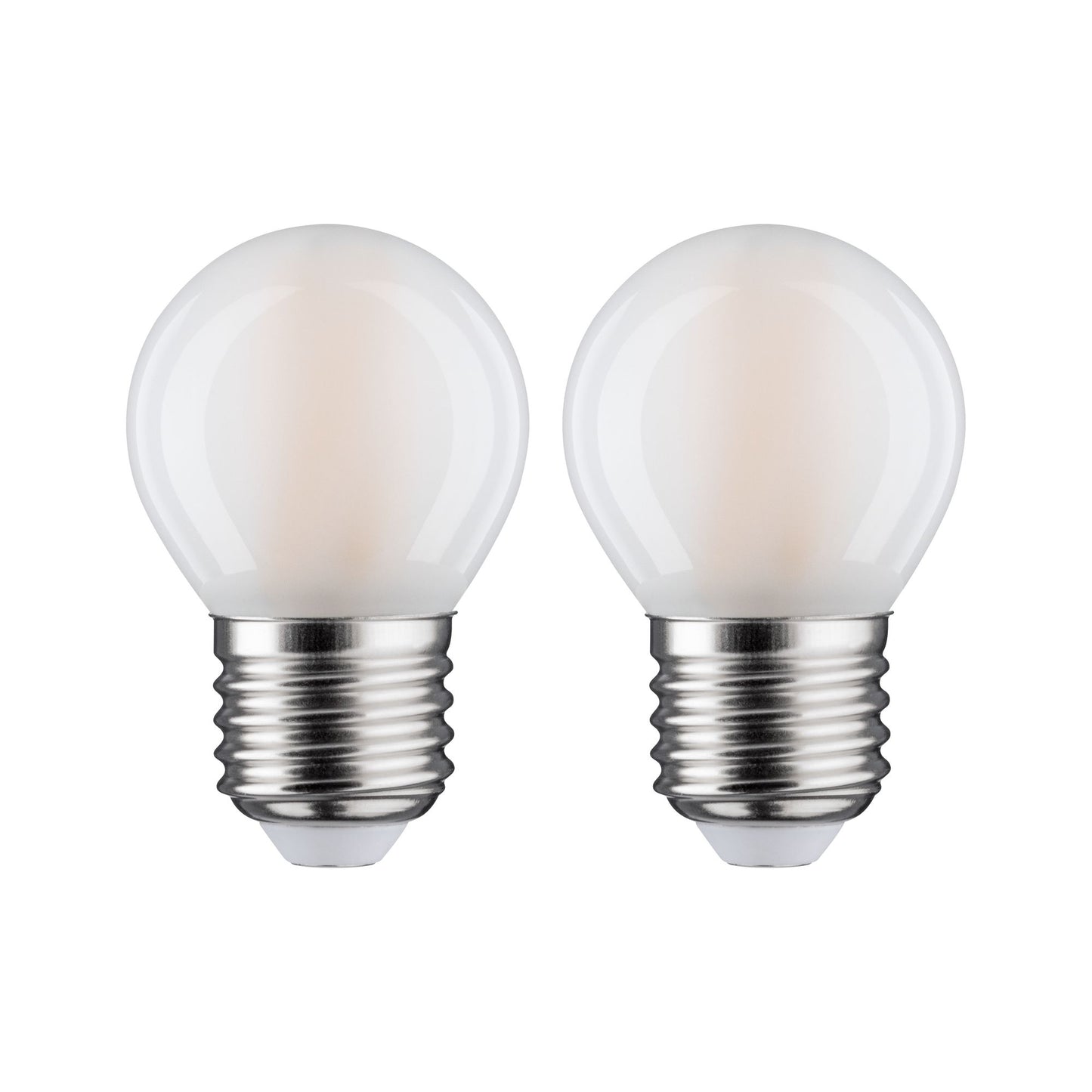 Paulmann LED Tropfen 5 Watt E27 Matt Warmweiß 2er-Pack