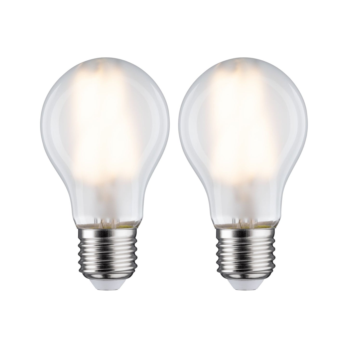Paulmann LED Standardform 7 Watt E27 Matt Warmweiß 2er-Pack