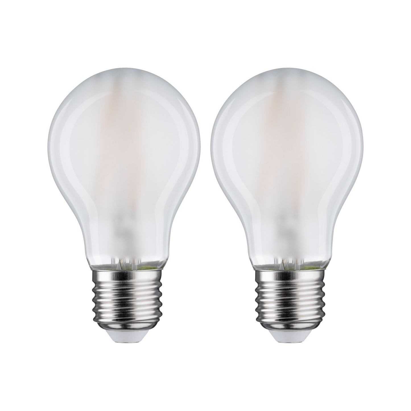 Paulmann LED Standardform 7 Watt E27 Matt Warmweiß 2er-Pack