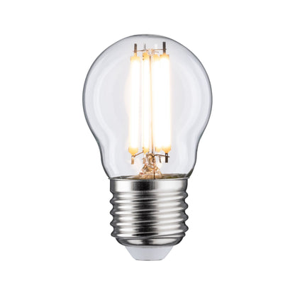 Paulmann LED Tropfen 6,5 Watt E27 Klar Warmweiß dimmbar