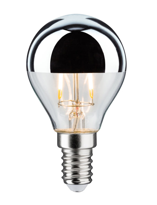 Paulmann LED Tropfen 2,6 Watt E14 Kopfspiegel Silber Warmweiß