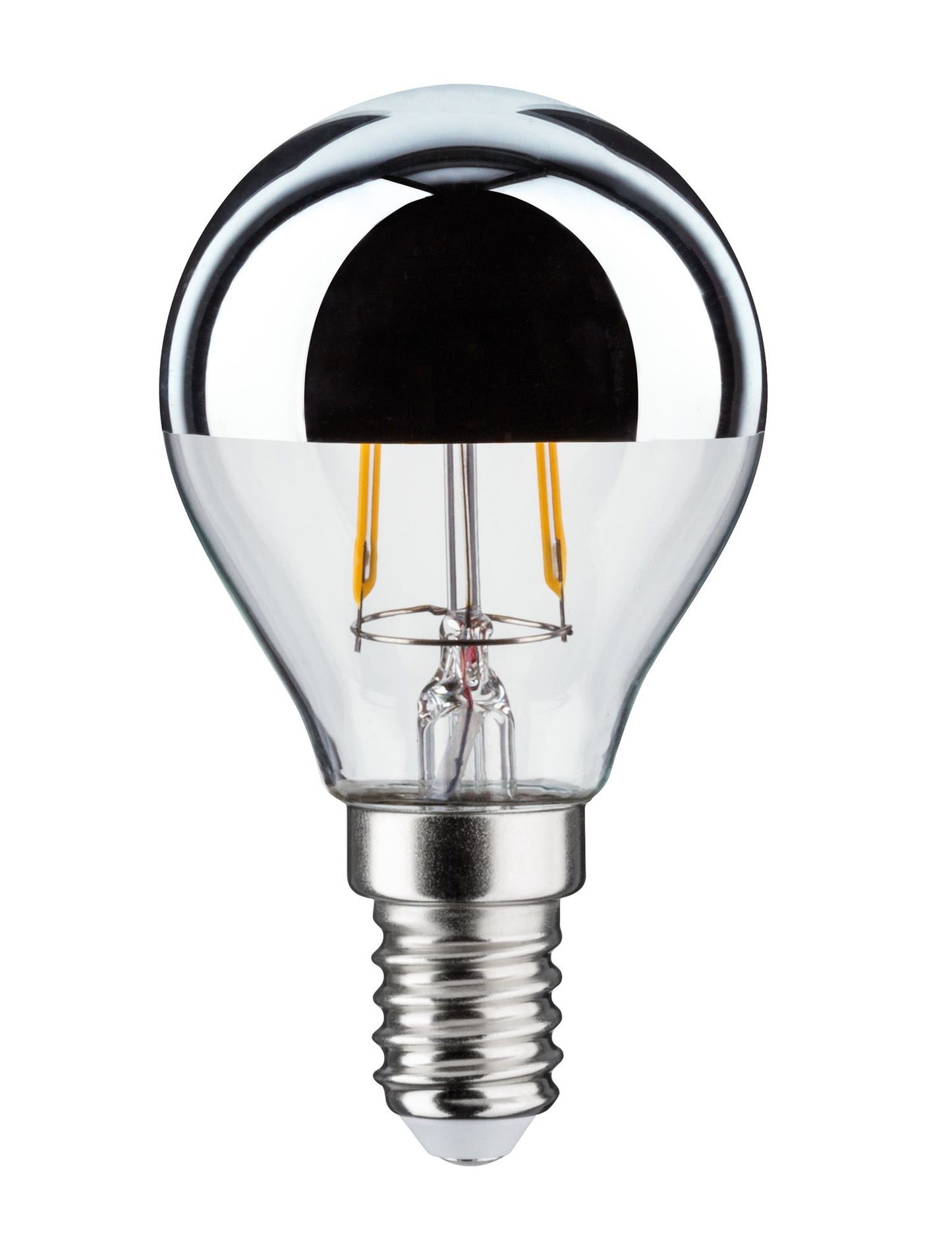 Paulmann LED Tropfen 2,6 Watt E14 Kopfspiegel Silber Warmweiß