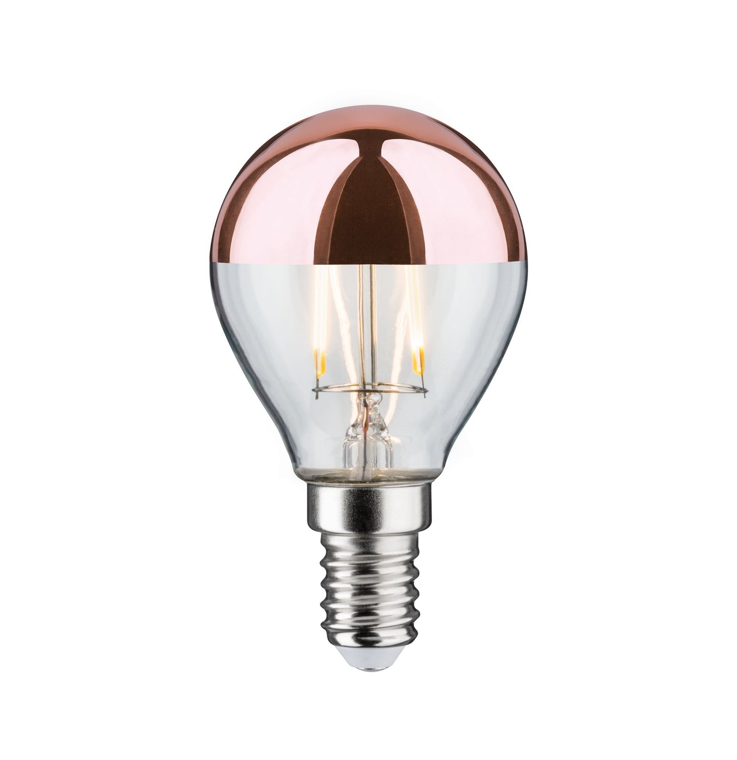 Paulmann LED Tropfen 2,6 Watt E14 Kopfspiegel Kupfer Warmweiß