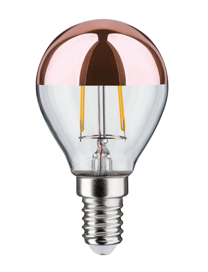 Paulmann LED Tropfen 2,6 Watt E14 Kopfspiegel Kupfer Warmweiß