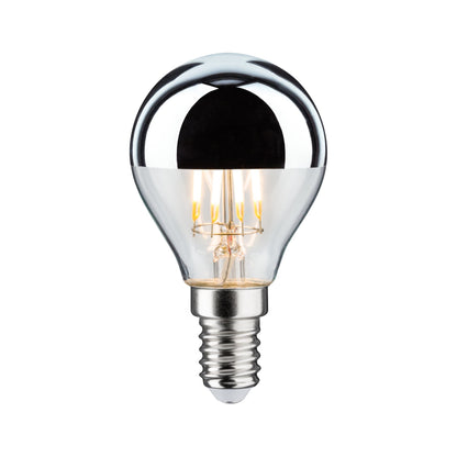 Paulmann LED Tropfen 4,8 Watt E14 Kopfspiegel Silber Warmweiß dimmbar