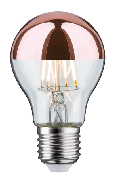 Paulmann LED Standardform 6,5 Watt E27 Kopfspiegel Kupfer Warmweiß
