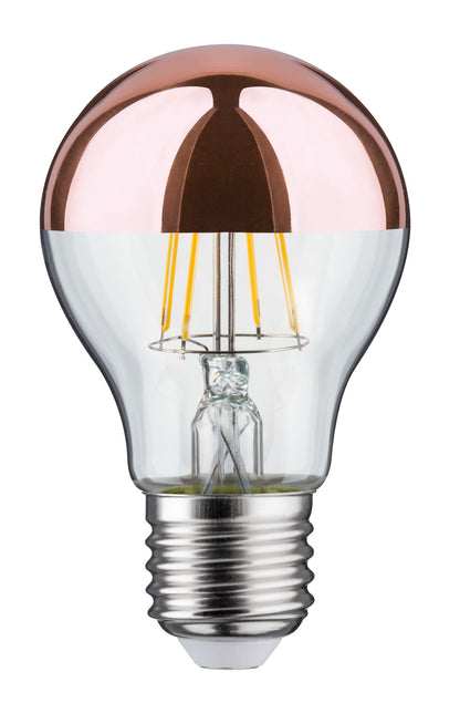 Paulmann LED Standardform 6,5 Watt E27 Kopfspiegel Kupfer Warmweiß