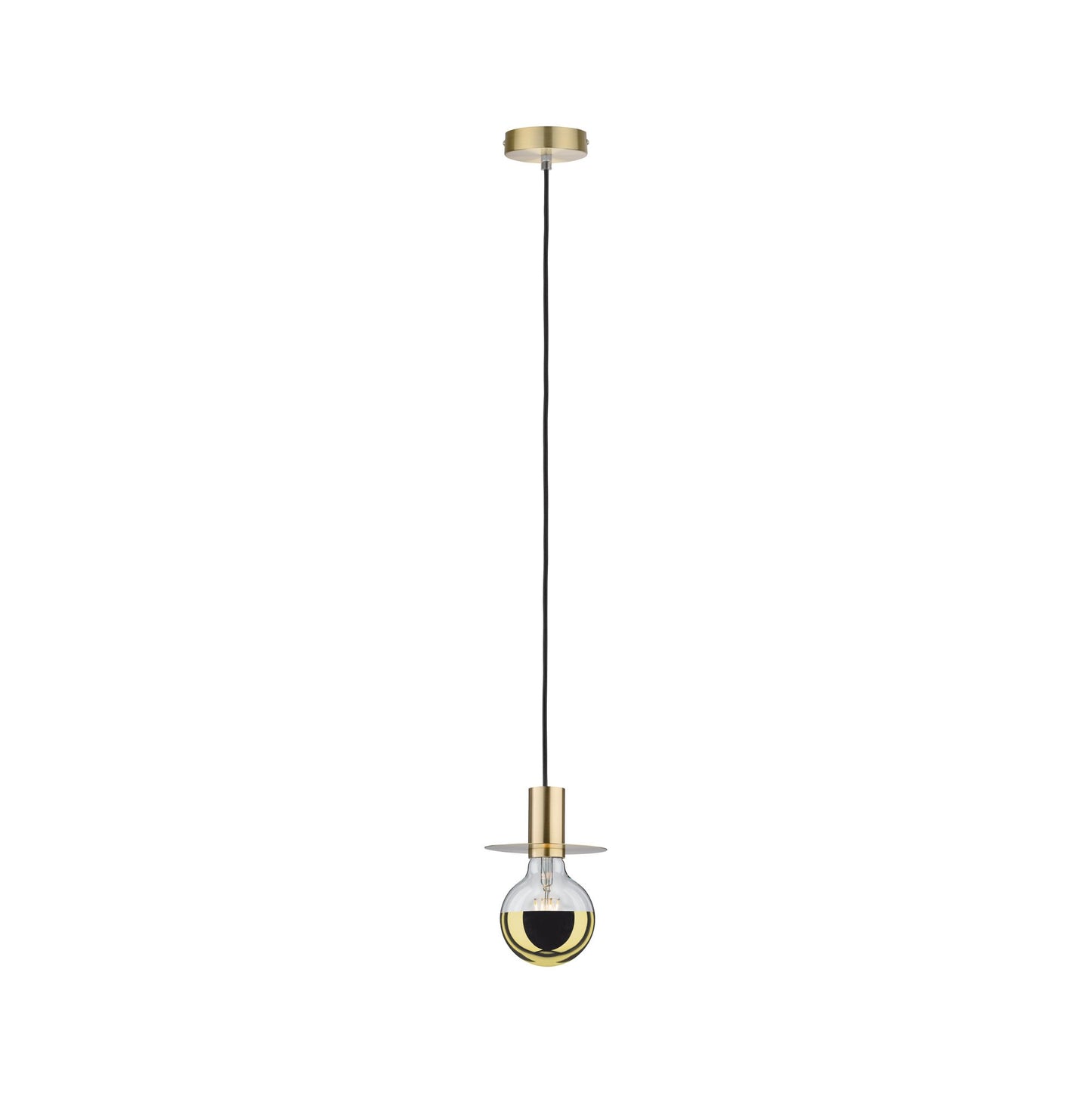Paulmann LED Globe 6,5 Watt E27 Kopfspiegel Gold Warmweiß dimmbar