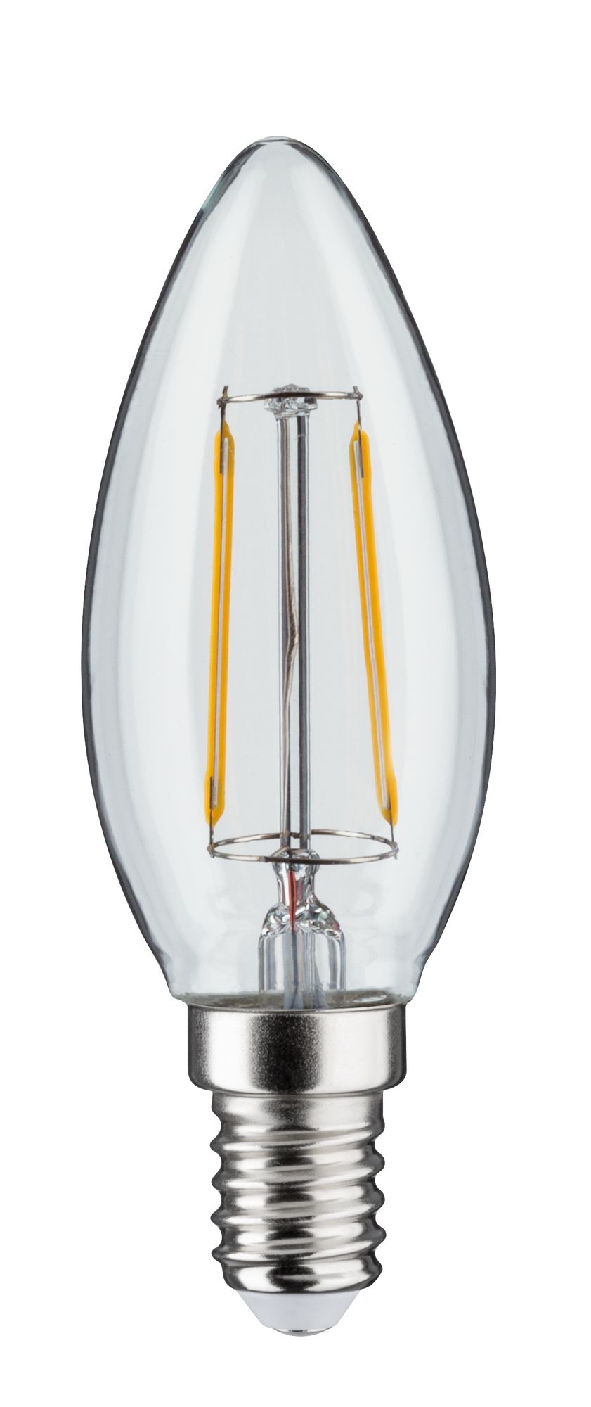 Paulmann LED Kerze 2,6 Watt E14 Klar Warmweiß